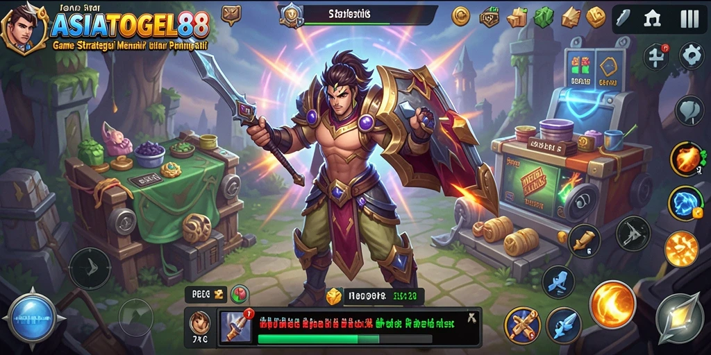 Tangkapan layar gameplay ASIATOGEL88 yang menunjukkan aksi strategi yang mendebarkan.