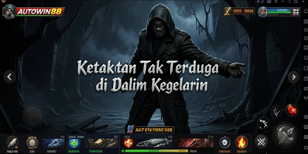 Tampilan gameplay AUTOWIN88 yang memukau dengan suasana Horror yang menegangkan.
