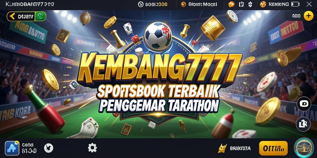 Tampilan screenshot utama KEMBANG777 yang menunjukkan fitur taruhan olahraga.