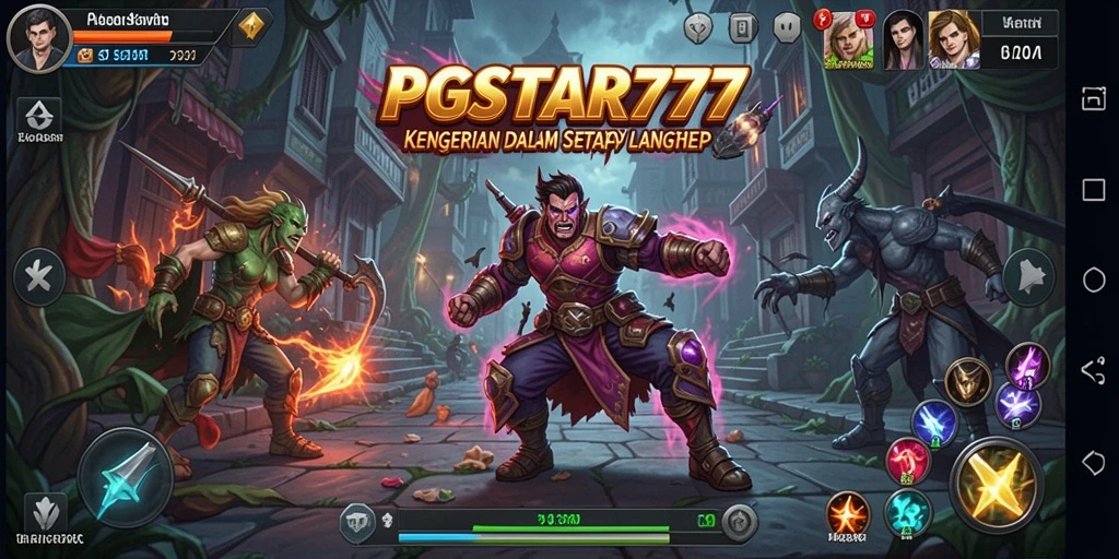 Screenshot gameplay PGSTAR777 menampilkan suasana Horror yang mencekam dan menakutkan.