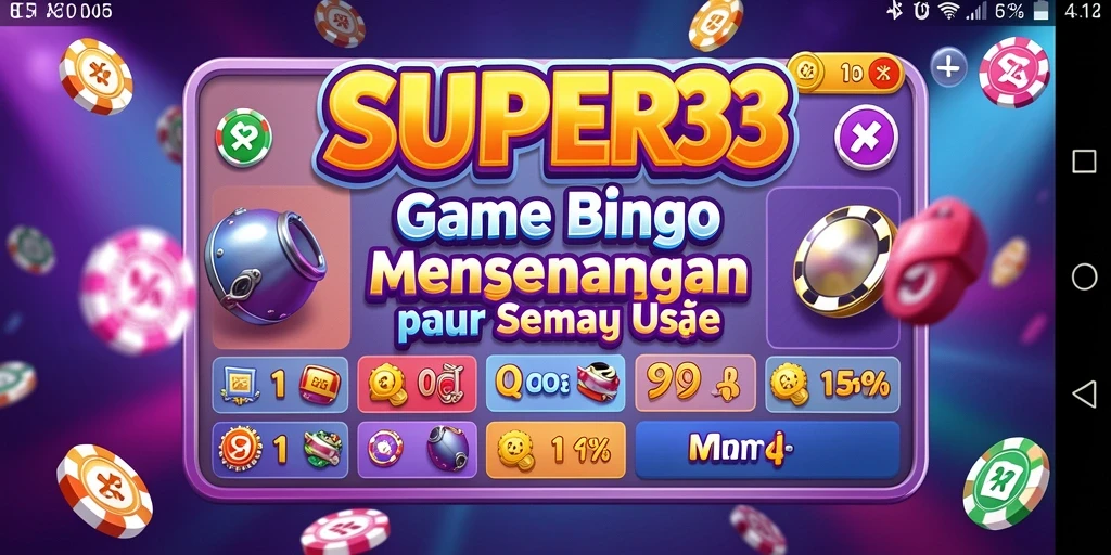 Tampilan gameplay SUPER33 yang seru dan interaktif.